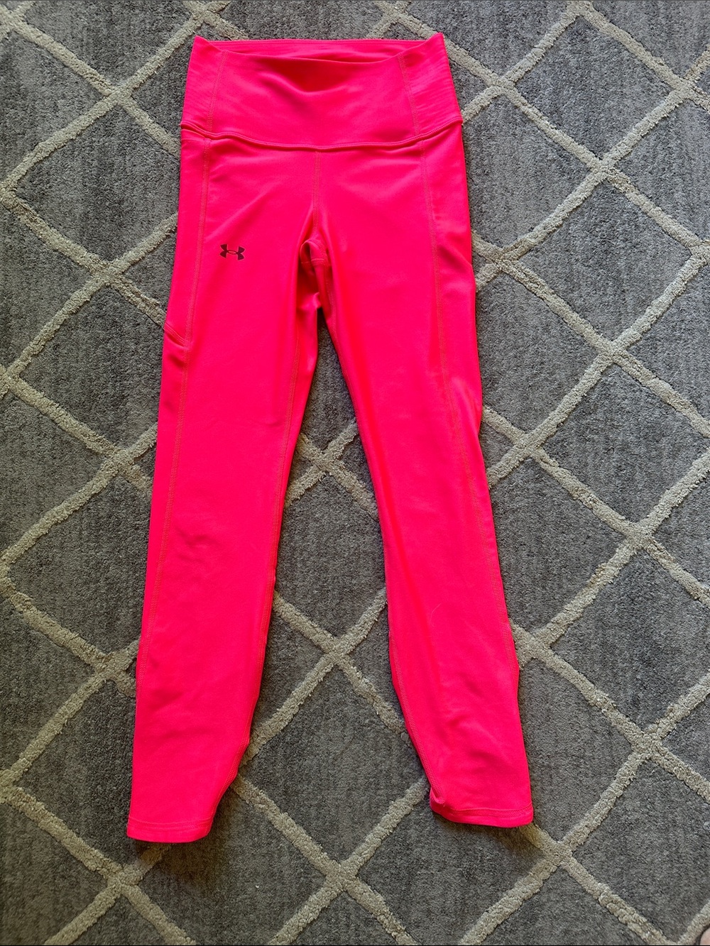 Under Armour Hot Pink Girls' Athletic Leggings